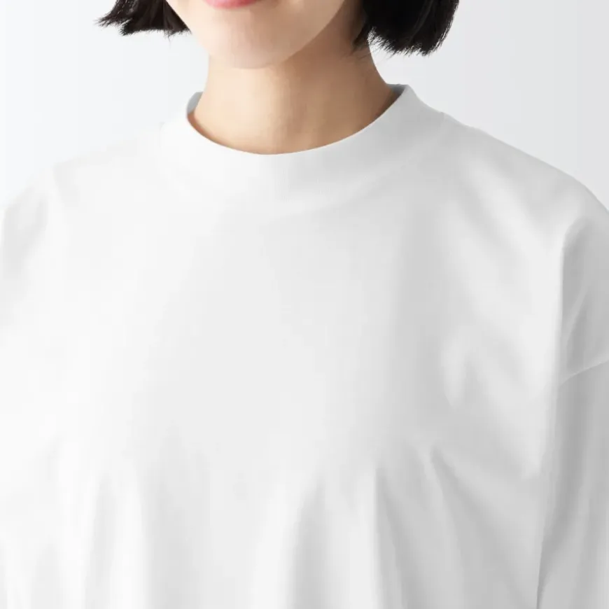 Women's Jersey Crew Neck Long Sleeve T-Shirt