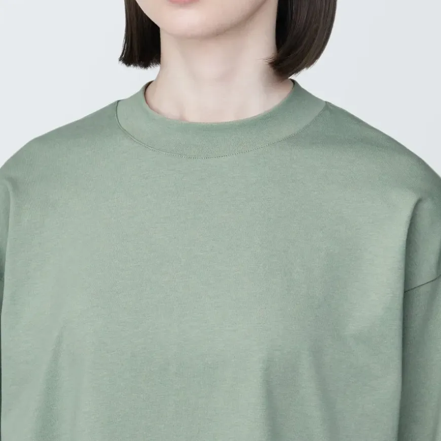 Women's Jersey Crew Neck Long Sleeve T-Shirt