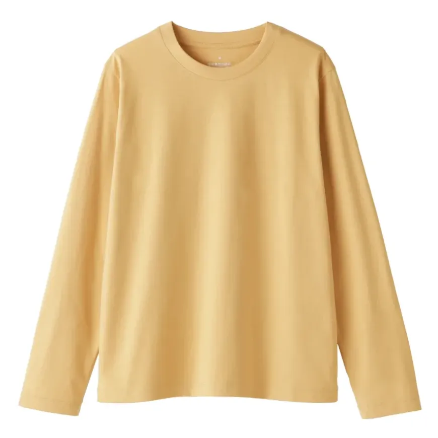 Women's Jersey Crew Neck Long Sleeve T-Shirt