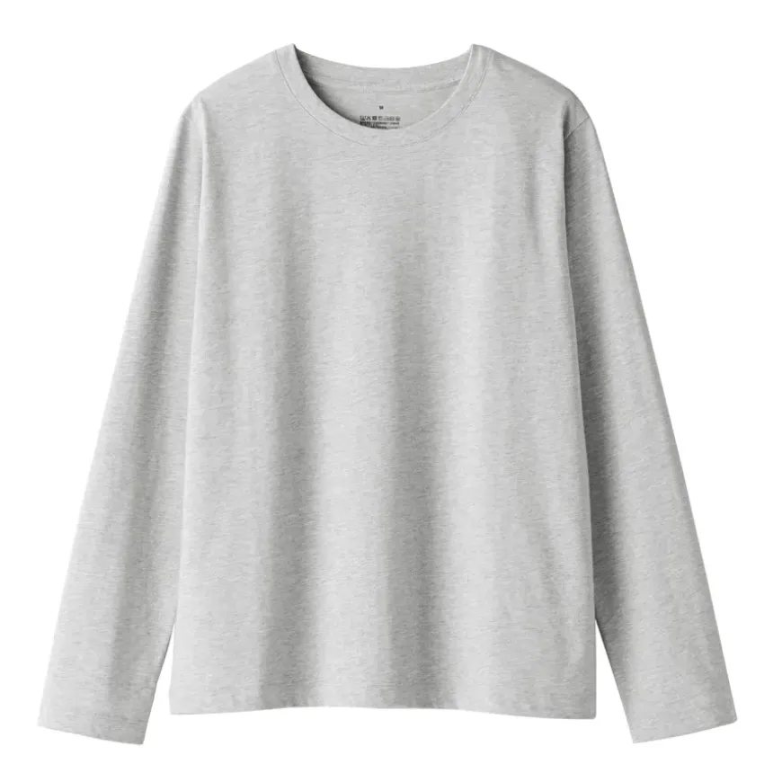 Women's Jersey Crew Neck Long Sleeve T-Shirt