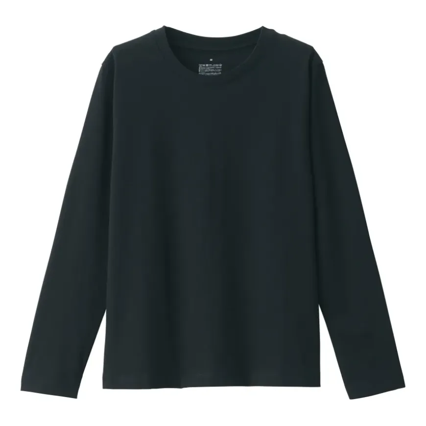 Women's Jersey Crew Neck Long Sleeve T-Shirt