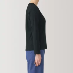 Women's Jersey Crew Neck Long Sleeve T-Shirt