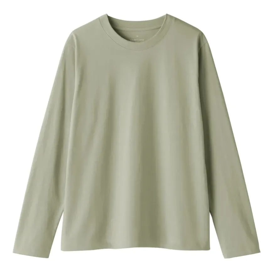 Women's Jersey Crew Neck Long Sleeve T-Shirt
