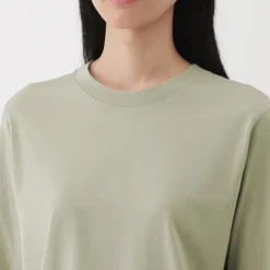 Women's Jersey Crew Neck Long Sleeve T-Shirt