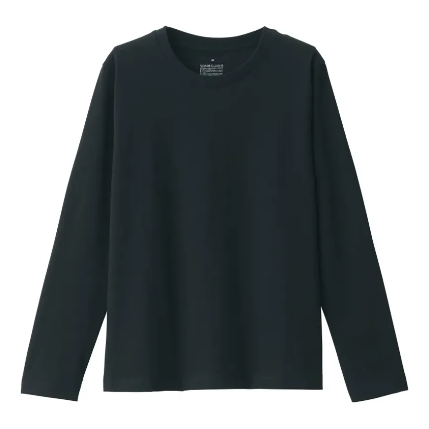 Women's Jersey Crew Neck Long Sleeve T-Shirt