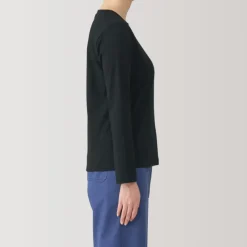 Women's Jersey Crew Neck Long Sleeve T-Shirt