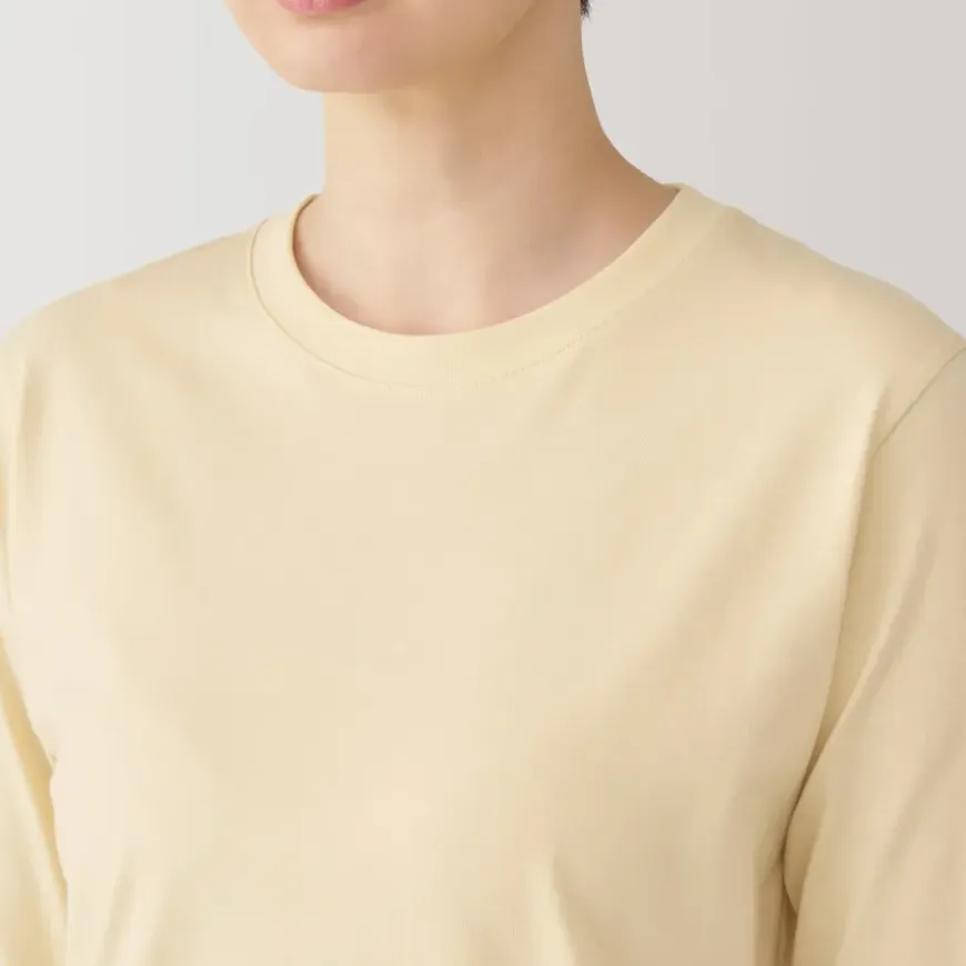 Women's Jersey Crew Neck Long Sleeve T-Shirt