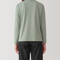 Women's Jersey Crew Neck Long Sleeve T-Shirt