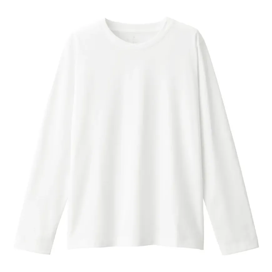 Women's Jersey Crew Neck Long Sleeve T-Shirt