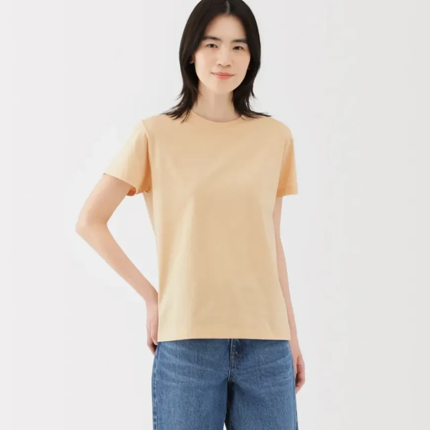 Women's Jersey Crew Neck Short Sleeve T-Shirt