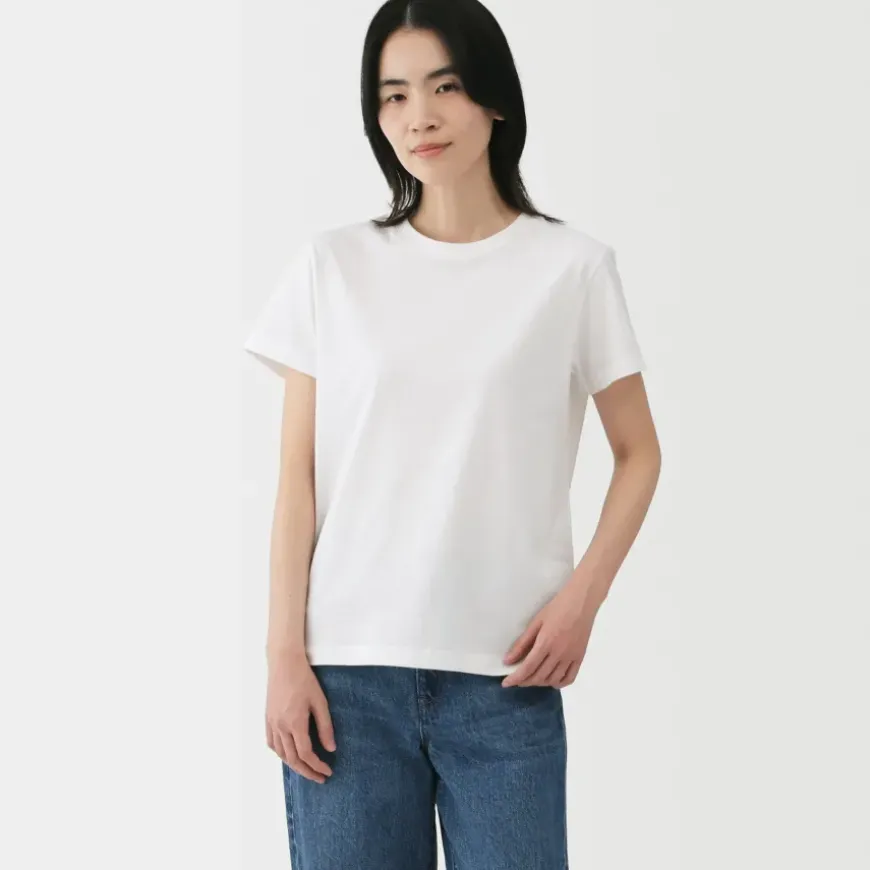Women's Jersey Crew Neck Short Sleeve T-Shirt