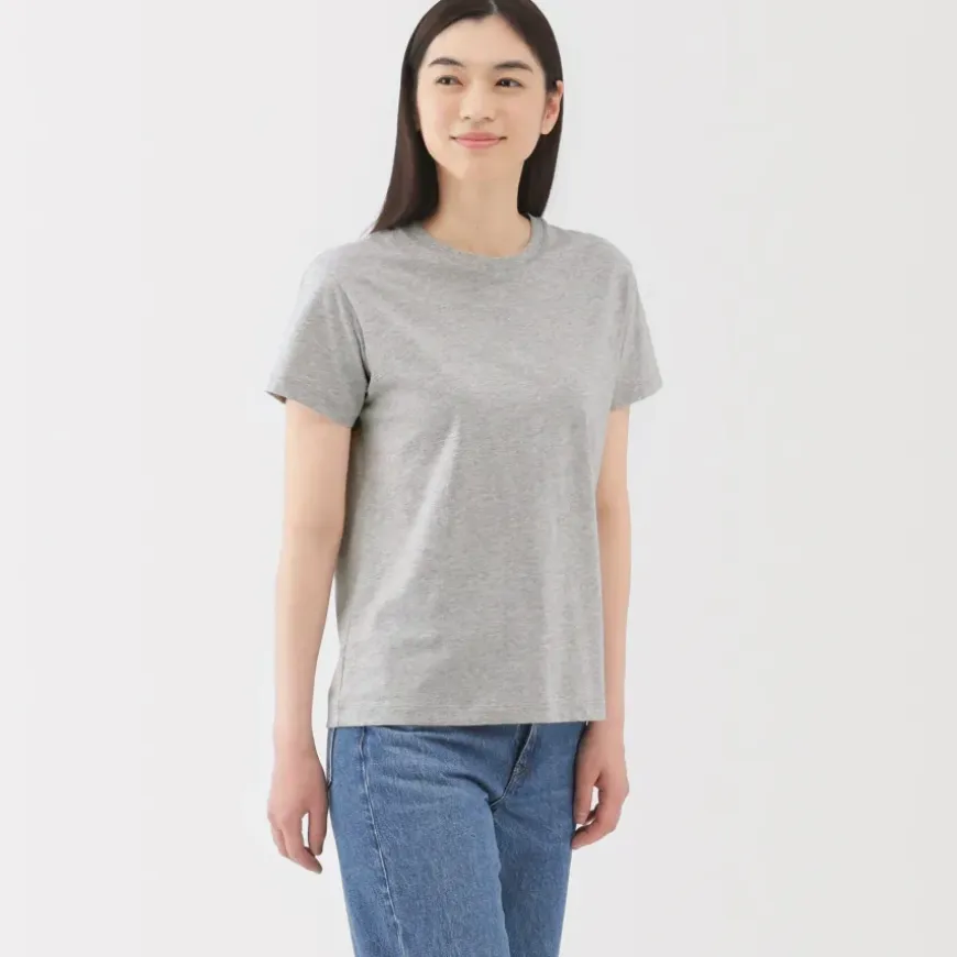 Women's Jersey Crew Neck Short Sleeve T-Shirt