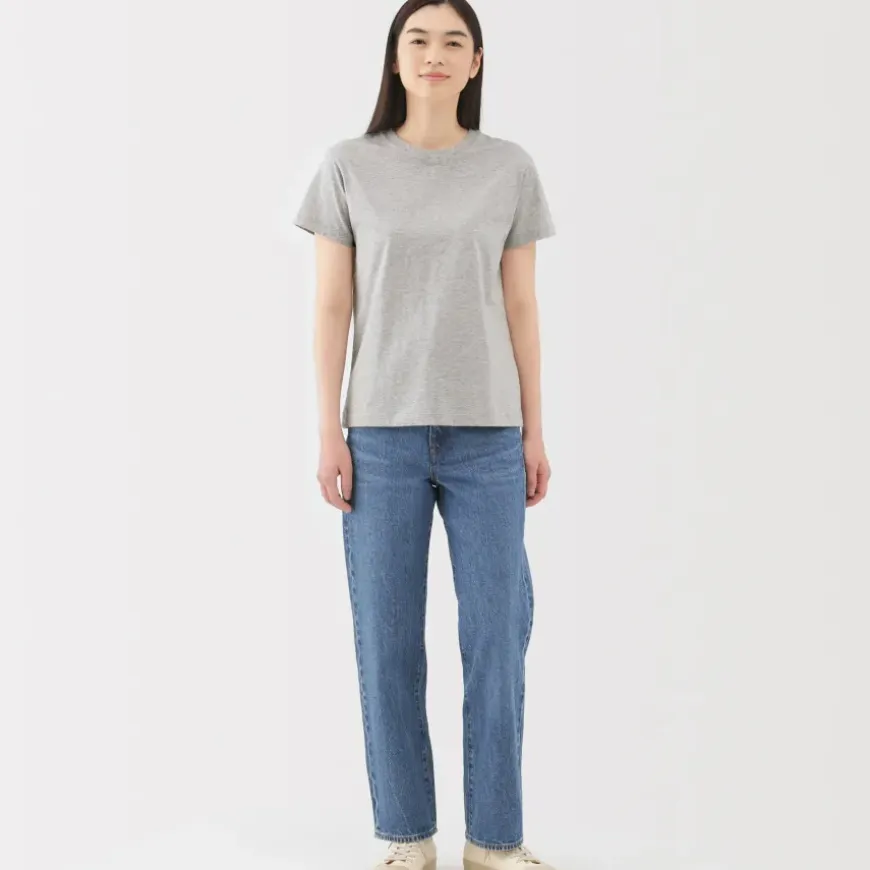 Women's Jersey Crew Neck Short Sleeve T-Shirt