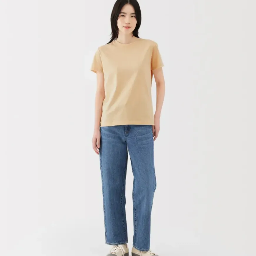 Women's Jersey Crew Neck Short Sleeve T-Shirt