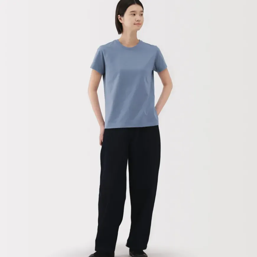 Women's Jersey Crew Neck Short Sleeve T-Shirt