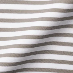 Women's Jersey Crew Neck Short Sleeve Striped T-Shirt