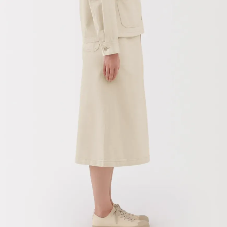 Women's Kapok Blend A-Line Skirt