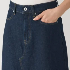 Women's Kapok Blend Denim A-Line Skirt