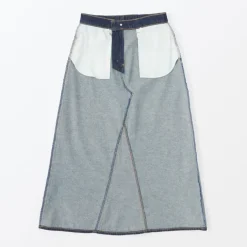 Women's Kapok Blend Denim A-Line Skirt