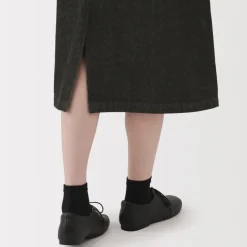 Women's Kapok Blend Denim Jumper Dress