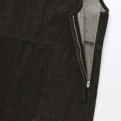 Women's Kapok Blend Denim Jumper Dress