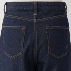 Women's Kapok Blend Denim Straight Pants