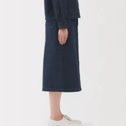 Women's Kapok Blend Denim A-Line Skirt