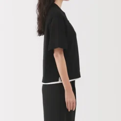 Women's Light Knit Short Sleeve Polo Jumper