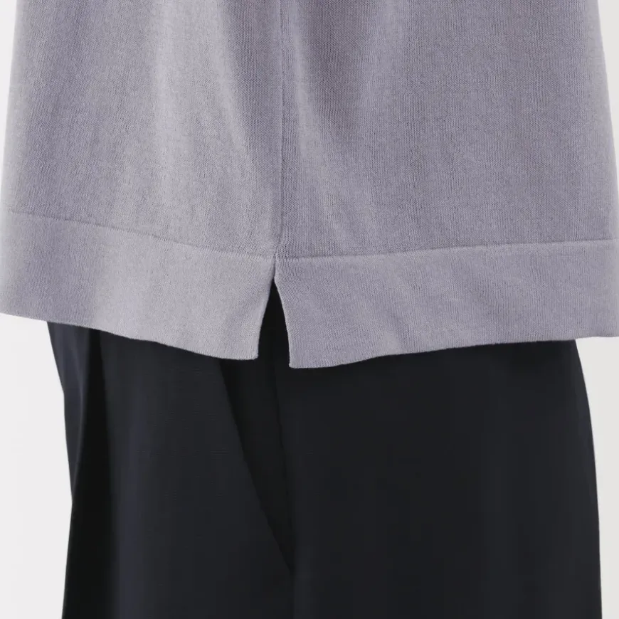 Women's Light Knit Short Sleeve Polo Jumper