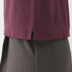 Women's Light Knit Short Sleeve Polo Jumper