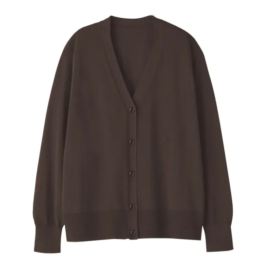 Women's Light Knit V-Neck Cardigan