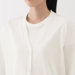 Women's Light Knit V-Neck Cardigan