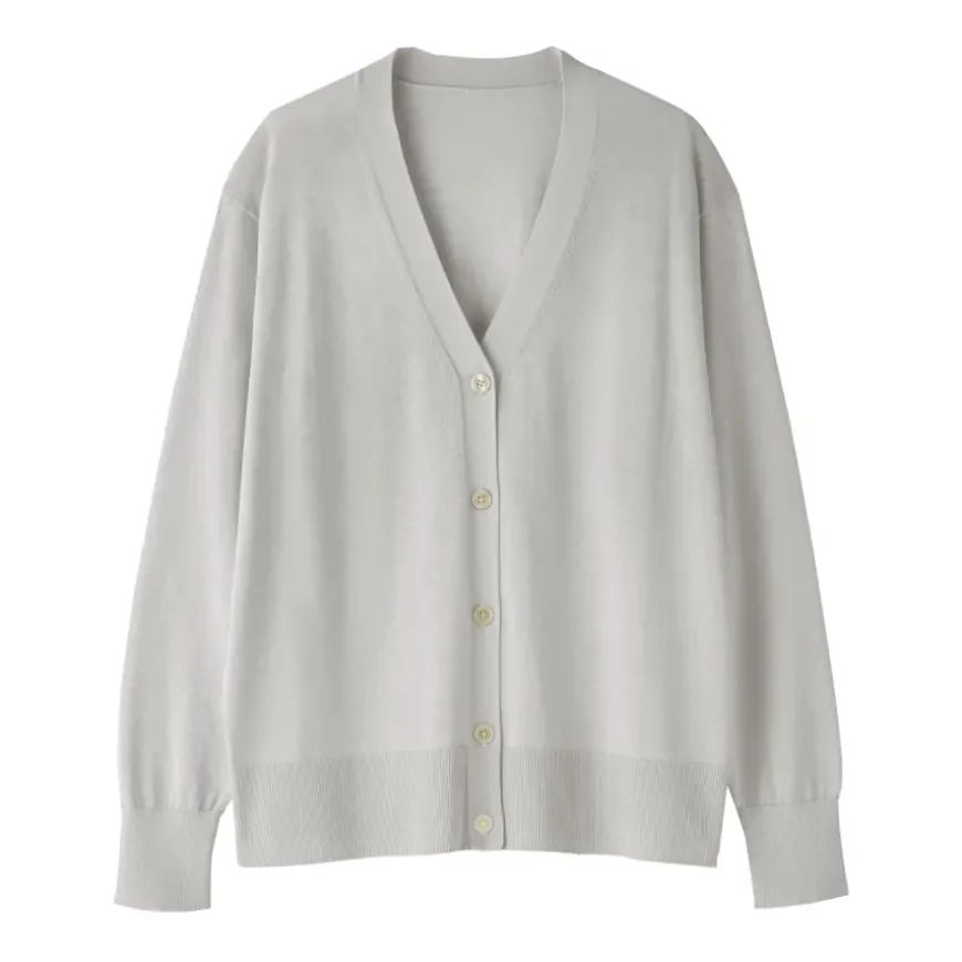 Women's Light Knit V-Neck Cardigan