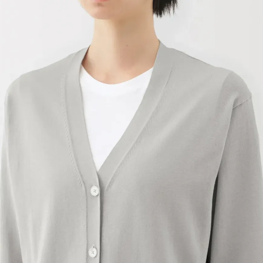 Women's Light Knit V-Neck Cardigan