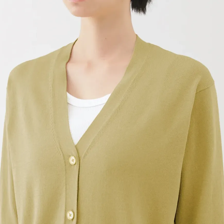 Women's Light Knit V-Neck Cardigan