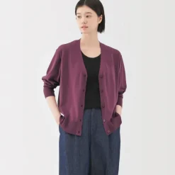 Women's Light Knit V-Neck Cardigan