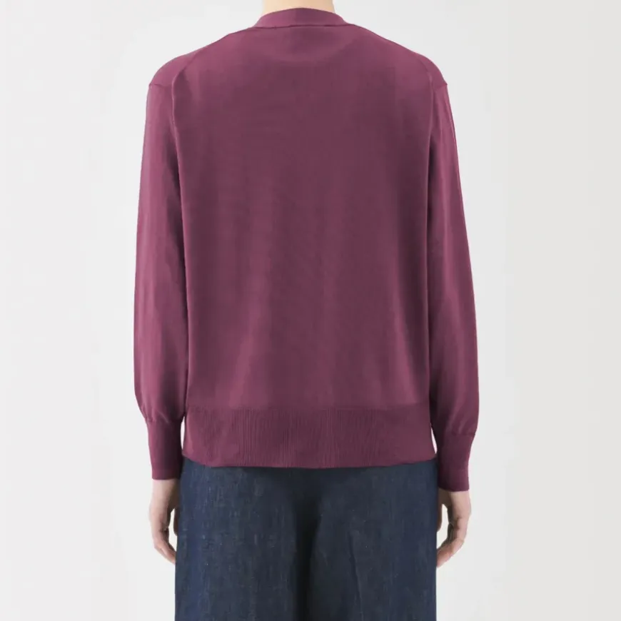 Women's Light Knit V-Neck Cardigan