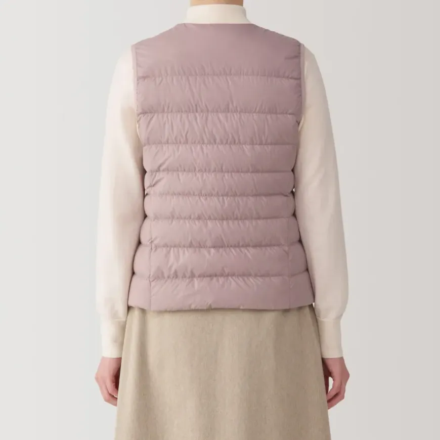 Women's Lightweight Down Collarless Vest