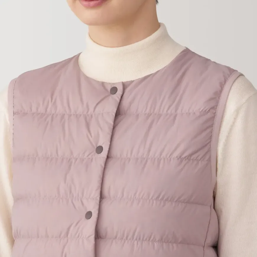 Women's Lightweight Down Collarless Vest