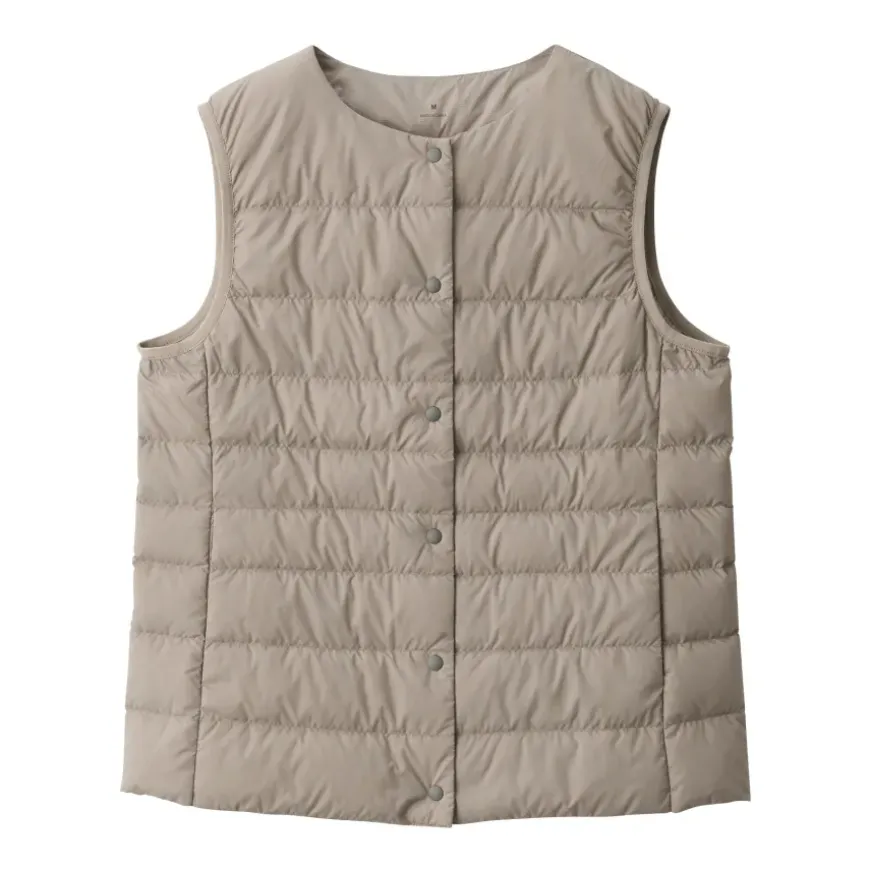 Women's Lightweight Down Collarless Vest