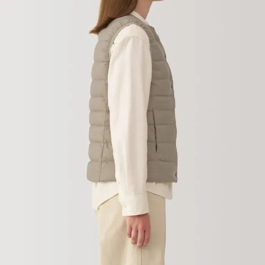 Women's Lightweight Down Collarless Vest