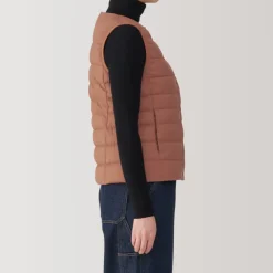 Women's Lightweight Down Collarless Vest