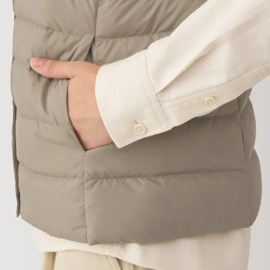 Women's Lightweight Down Collarless Vest
