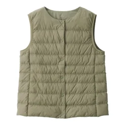 Women's Lightweight Down Collarless Vest