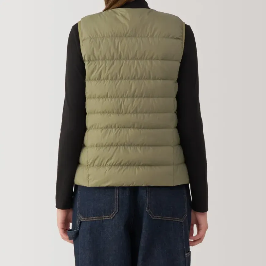Women's Lightweight Down Collarless Vest