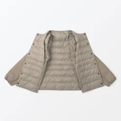 Women's Lightweight Down Collarless Jacket