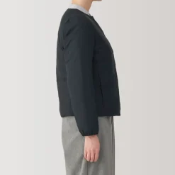 Women's Lightweight Down Collarless Jacket