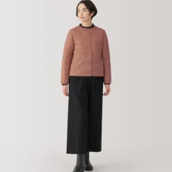 Women's Lightweight Down Collarless Jacket