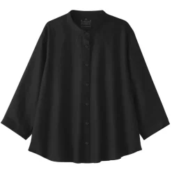 Women's Linen 3/4 Sleeve Blouse