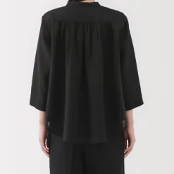 Women's Linen 3/4 Sleeve Blouse